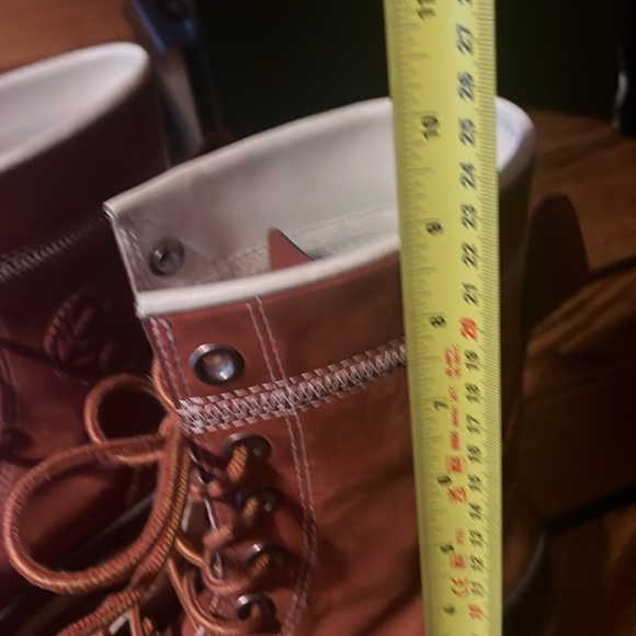 Brown Leather Converse Boots Chuck Taylor size 10 - Picture 10 of 13